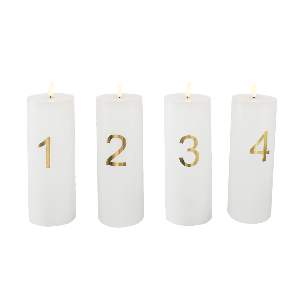 Can LED electronic candles be used outdoors, and are they weather-resistant?