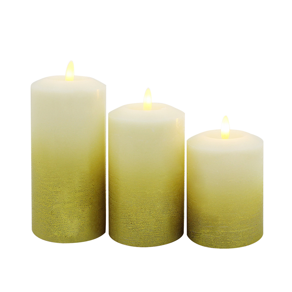 Are LED electronic candles suitable for children's rooms or environments near items such as curtains?