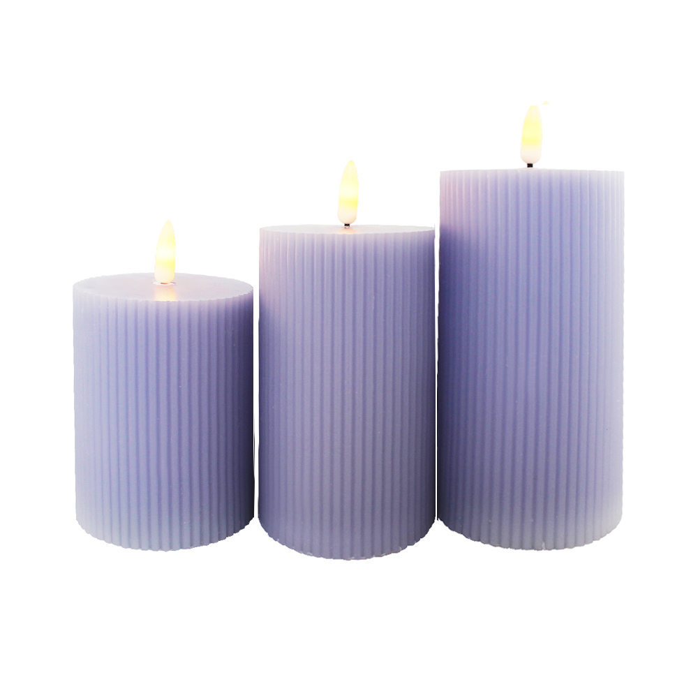 Are battery-powered candles dimmable and have different light color modes?