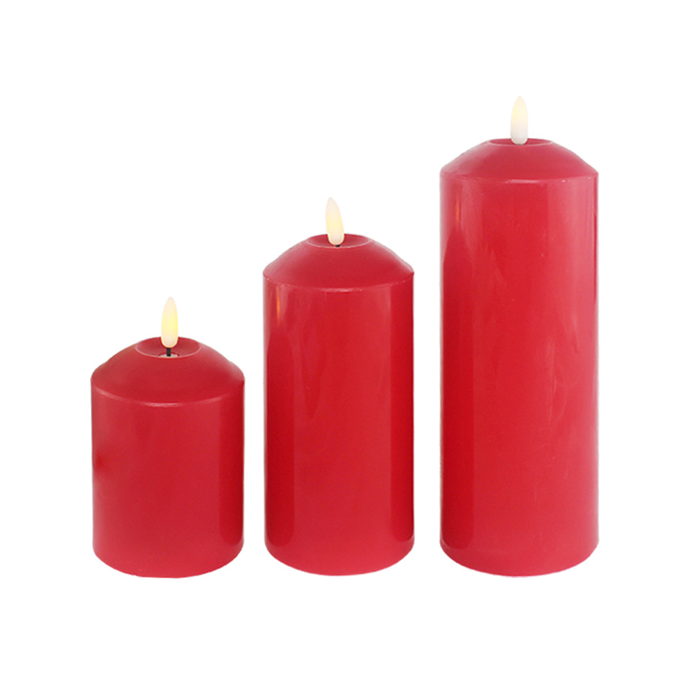 Are remote-controlled 3D candles waterproof and suitable for outdoor use?