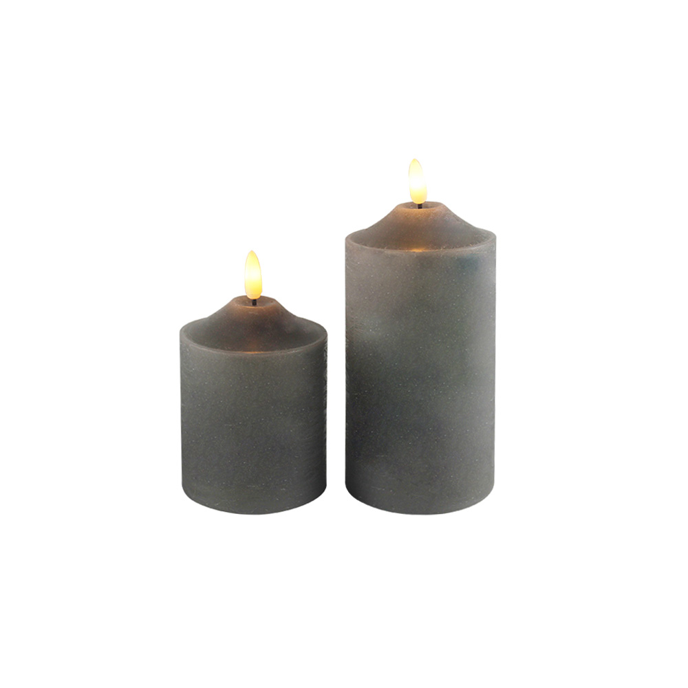 Are remote controlled 3D candles made of safe materials to prevent overheating or fire?